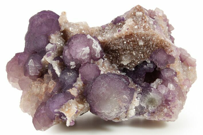 Superb, Purple Octahedral Fluorite with Orthoclase - Arizona #368388
